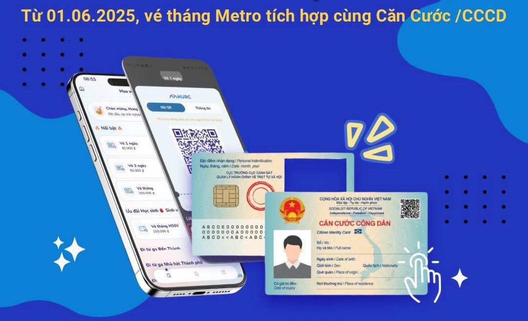 Từ 1/6/2025, có thay đổi mà hành khách đi metro cần biết!