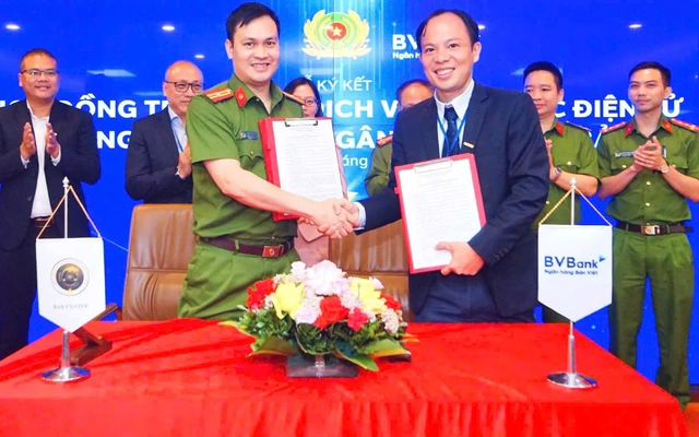 BVBANK hợp tác Bộ Công An triển khai dịch vụ định danh & xác thực điện tử qua VNeID